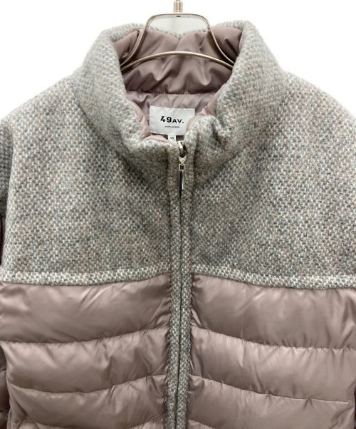 49AV junko shimada（フォーティーナインアベニュージュンコシマダ）49AV junko shimada (フォーティーナインアベニュージュンコシマダ) ダウンコート グレー サイズ:38 未使用品の古着・服飾アイテム