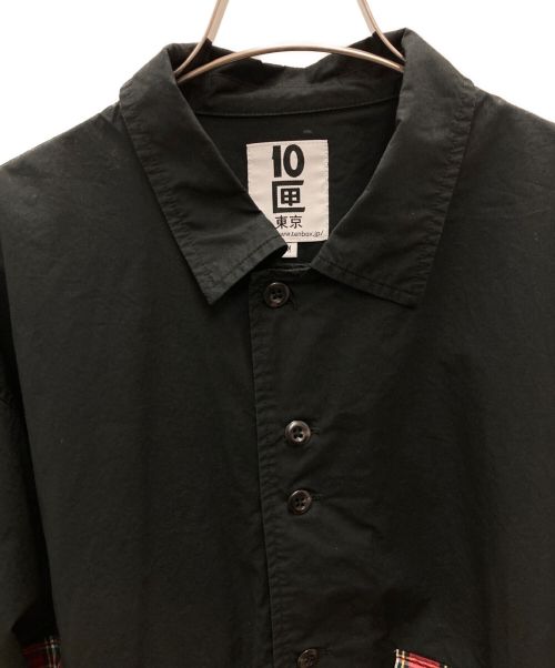 TENBOX TOKYO（テンボックス）TENBOX TOKYO (テンボックス) シャツ ブラック×レッド サイズ:Mの古着・服飾アイテム