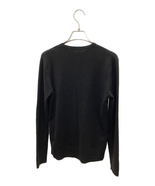 icB（アイシービー）icB (アイシービー) エクストラファインメリノカーディガン ブラウン サイズ:Sの古着・服飾アイテム