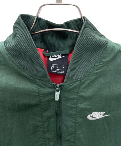 NIKE（ナイキ）NIKE (ナイキ) ブルゾン グリーン サイズ:Mの古着・服飾アイテム