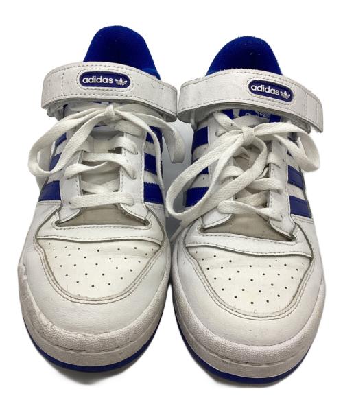 adidas（アディダス）adidas (アディダス) スニーカー ホワイト×ブルー サイズ:27.5の古着・服飾アイテム