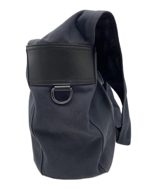 HUNTING WORLD（ハンティングワールド）HUNTING WORLD (ハンティングワールド) 2WAYバッグ ネイビー×ブラックの古着・服飾アイテム