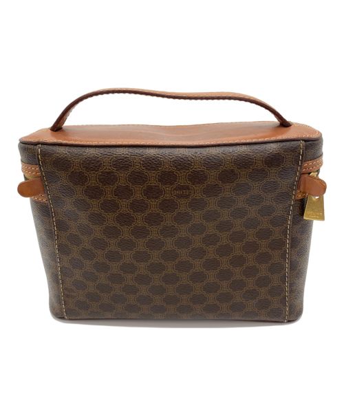 CELINE（セリーヌ）CELINE (セリーヌ) バニティバッグ ブラウンの古着・服飾アイテム