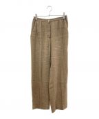 CellarDoorセラードアー）の古着「リネンパンツ」｜カーキ