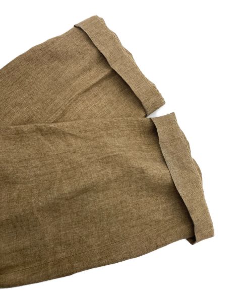 CellarDoor（セラードアー）CellarDoor (セラードアー) リネンパンツ カーキ サイズ:40の古着・服飾アイテム