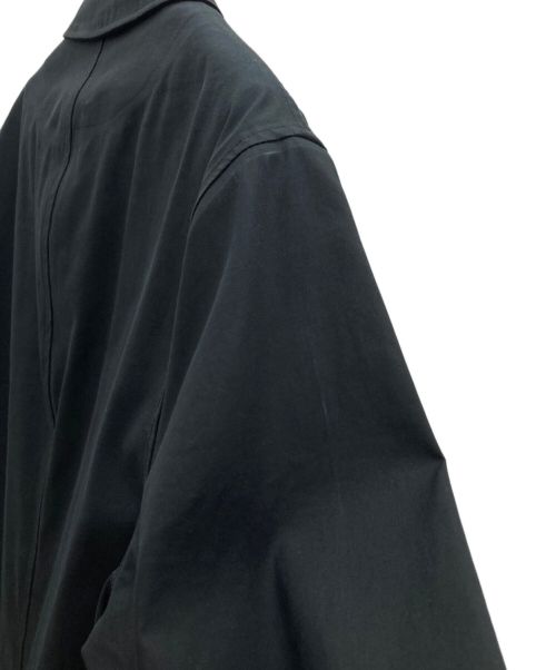 POLO RALPH LAUREN（ポロ・ラルフローレン）POLO RALPH LAUREN (ポロ・ラルフローレン) ステンカラーコート ブラック サイズ:Ｌの古着・服飾アイテム