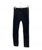 YANUKヤヌーク）の古着「スキニーパンツ」｜ブラック