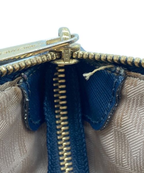 MICHAEL KORS（マイケル・コース）MICHAEL KORS (マイケルコース) ハンドバッグ ネイビーの古着・服飾アイテム