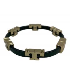 中古・古着通販】TORY BURCH (トリーバーチ) レザーブレスレット 中古・古着通販】TORY BURCH (トリーバーチ) レザーブレスレット