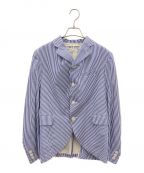 COMME des GARCONSコムデギャルソン）の古着「ジャケット」｜ホワイト×ブルー