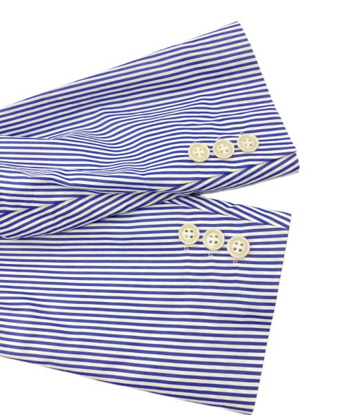 COMME des GARCONS（コムデギャルソン）COMME des GARCONS (コムデギャルソン) ジャケット ホワイト×ブルー サイズ:Sの古着・服飾アイテム