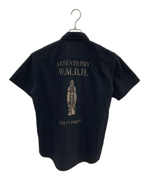 WACKO MARIA（ワコマリア）WACKO MARIA (ワコマリア) ワークシャツ ブラック サイズ:Ｍの古着・服飾アイテム