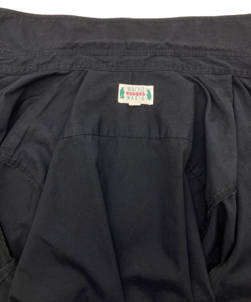 WACKO MARIA（ワコマリア）WACKO MARIA (ワコマリア) ワークシャツ ブラック サイズ:Ｍの古着・服飾アイテム