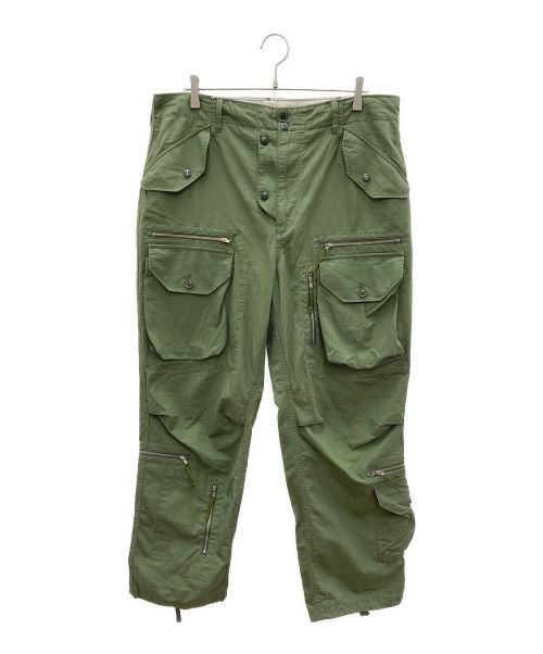 Engineered Garments（エンジニアドガーメンツ）Engineered Garments (エンジニアド ガーメンツ) BEAMS (ビームス) カーゴパンツ グリーン サイズ:Lの古着・服飾アイテム