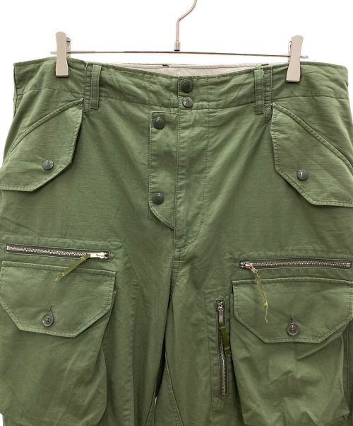 Engineered Garments（エンジニアドガーメンツ）Engineered Garments (エンジニアド ガーメンツ) BEAMS (ビームス) カーゴパンツ グリーン サイズ:Lの古着・服飾アイテム