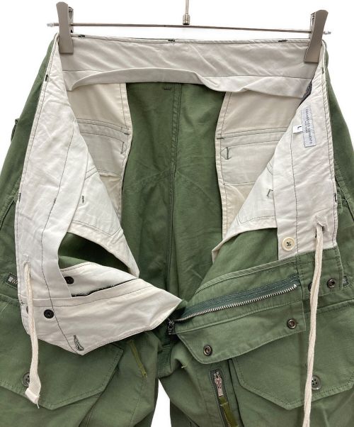 Engineered Garments（エンジニアドガーメンツ）Engineered Garments (エンジニアド ガーメンツ) BEAMS (ビームス) カーゴパンツ グリーン サイズ:Lの古着・服飾アイテム
