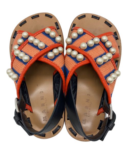 MARNI（マルニ）MARNI (マルニ) サンダル オレンジ サイズ:36の古着・服飾アイテム