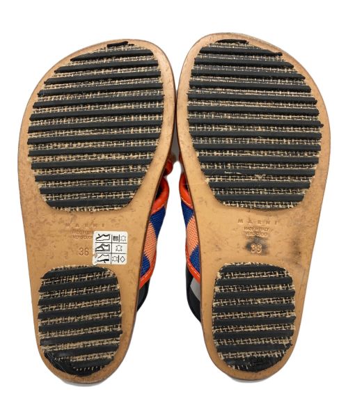 MARNI（マルニ）MARNI (マルニ) サンダル オレンジ サイズ:36の古着・服飾アイテム