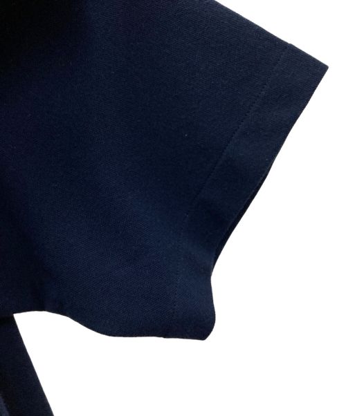 LACOSTE（ラコステ）LACOSTE (ラコステ) リヨセルブレンドミニマルポロシャツ ネイビー サイズ:5の古着・服飾アイテム