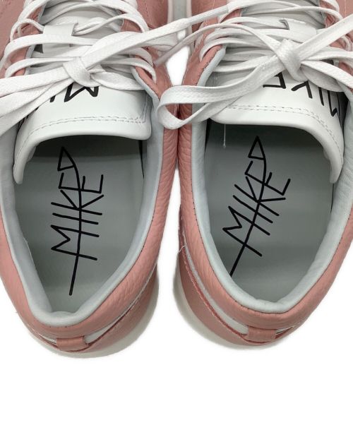 MIKE DON'T DO IT（マイク ドント ドゥ イット）MIKE DON'T DO IT (マイク ドント ドゥ イット) スニーカー ホワイト×ピンク サイズ:25.5cmの古着・服飾アイテム