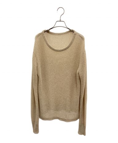 Plage プラージュ　23年製　TSUMUGI つむぎ ニット　サマーニット 中古・古着通販】Plage (プラージュ) Tsumugiニット カーキ サイズ
