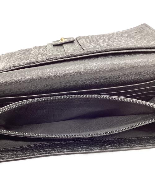 GUCCI（グッチ）GUCCI (グッチ) 長財布 ブラックの古着・服飾アイテム
