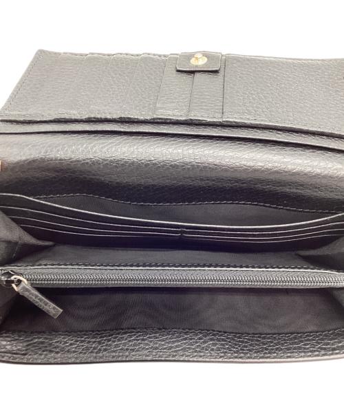 GUCCI（グッチ）GUCCI (グッチ) 長財布 ブラックの古着・服飾アイテム