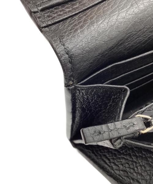 GUCCI（グッチ）GUCCI (グッチ) 長財布 ブラックの古着・服飾アイテム