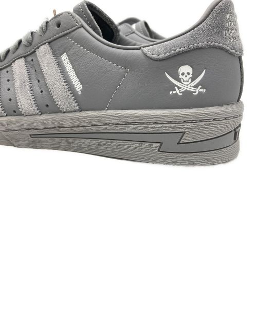 adidas Originals（アディダスオリジナル）adidas Originals (アディダスオリジナル) NEIGHBORHOOD (ネイバーフッド) ローカットスニーカー グレー サイズ:27.5cmの古着・服飾アイテム