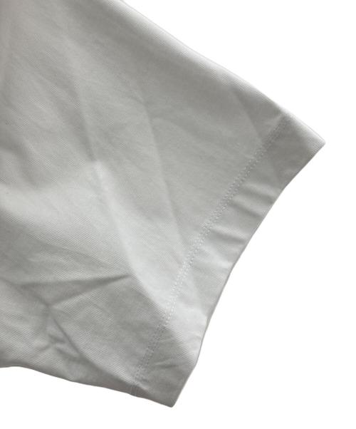 UMBRO（アンブロ）UMBRO (アンブロ) BEAUTY&YOUTH (ビューティーアンドユース) 半袖Tシャツ ホワイト×ネイビー サイズ:Mの古着・服飾アイテム