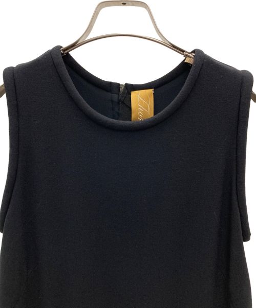 Zhor&Nema（ゾー&ネマ）ZHOR&NEMA (ゾー&ネマ) ノースリーブワンピース ブラック サイズ:Lの古着・服飾アイテム