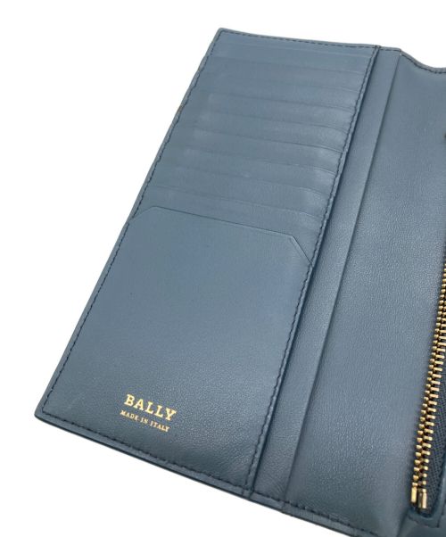 BALLY（バリー）BALLY (バリー) 長財布 グレーの古着・服飾アイテム