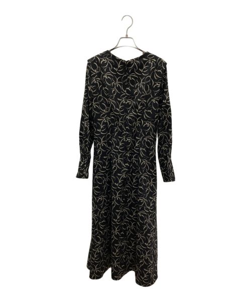 allureville（アルアバイル）allureville (アルアバイル) ワンピース ブラック×ゴールド サイズ:2の古着・服飾アイテム