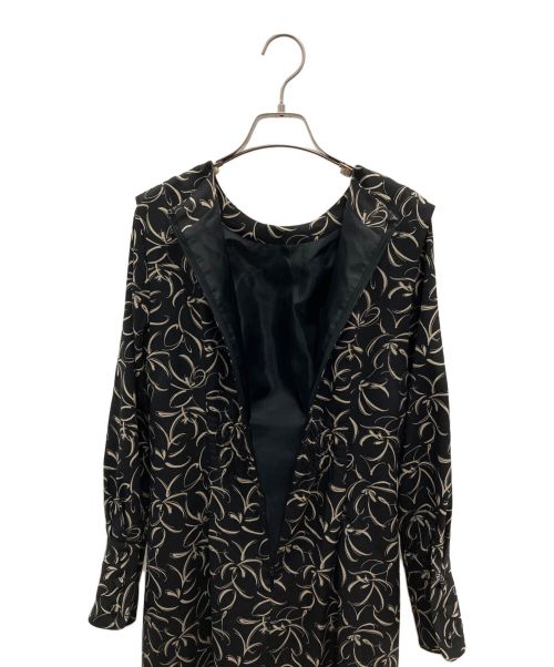 allureville（アルアバイル）allureville (アルアバイル) ワンピース ブラック×ゴールド サイズ:2の古着・服飾アイテム