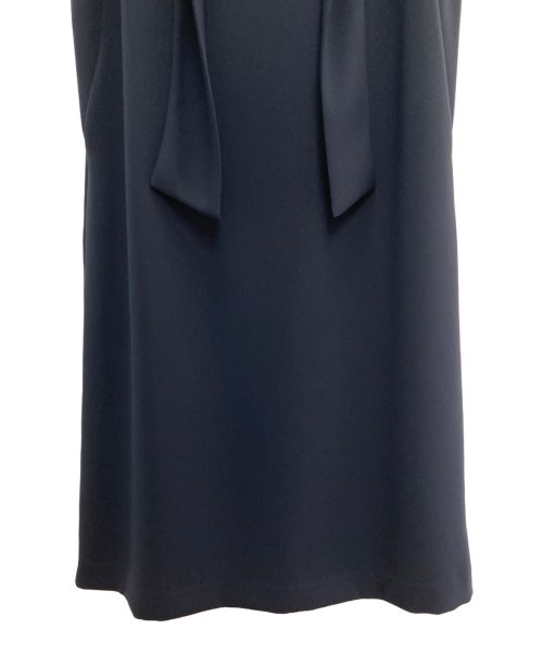 BLUE LABEL CRESTBRIDGE（ブルーレーベルクレストブリッジ）BLUE LABEL CRESTBRIDGE (ブルーレーベルクレストブリッジ) 半袖ワンピース ネイビー サイズ:36の古着・服飾アイテム