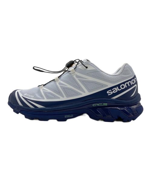 SALOMON（サロモン）SALOMON (サロモン) XT-6 GTX ホワイト×ブルー サイズ:27の古着・服飾アイテム