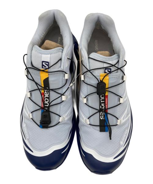 SALOMON（サロモン）SALOMON (サロモン) XT-6 GTX ホワイト×ブルー サイズ:27の古着・服飾アイテム