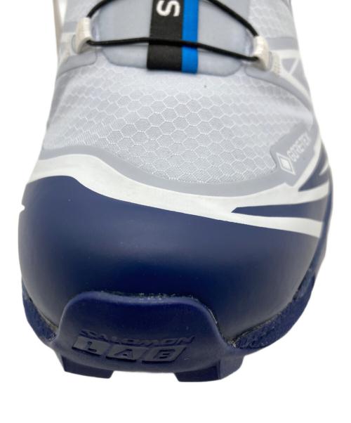 SALOMON（サロモン）SALOMON (サロモン) XT-6 GTX ホワイト×ブルー サイズ:27の古着・服飾アイテム