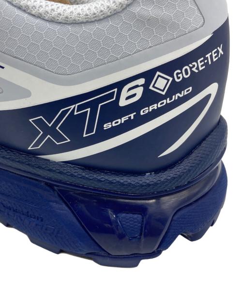 SALOMON（サロモン）SALOMON (サロモン) XT-6 GTX ホワイト×ブルー サイズ:27の古着・服飾アイテム