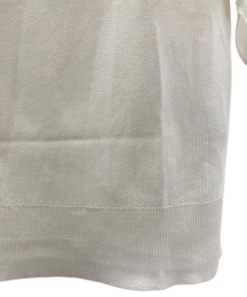 DES PRES（デ プレ）DES PRES (デ プレ) ファブリックコンビ ボートネックプルオーバー ベージュ サイズ:Freeの古着・服飾アイテム