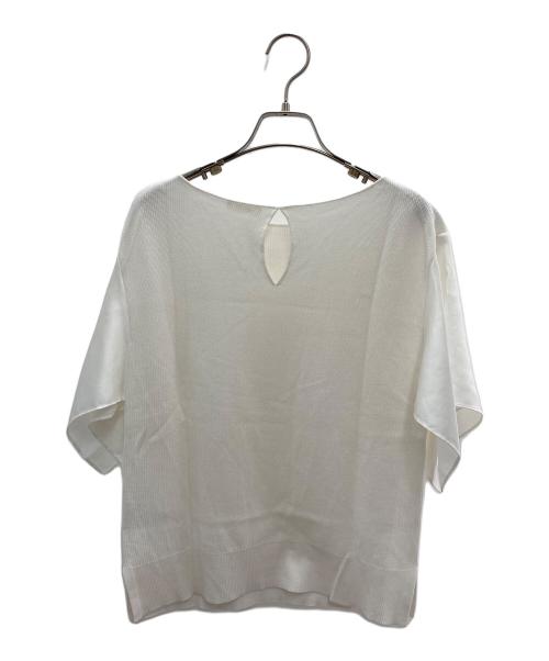 DES PRES（デ プレ）DES PRES (デ プレ) ファブリックコンビ ボートネックプルオーバー ベージュ サイズ:Freeの古着・服飾アイテム