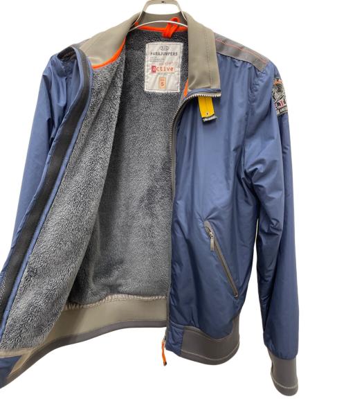 PARAJUMPERS（パラジャンパーズ）Parajumpers (パラジャンパーズ) 裏起毛ブルゾン ネイビー サイズ:Sの古着・服飾アイテム
