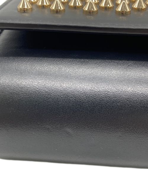 Christian Louboutin（クリスチャン・ルブタン）Christian Louboutin (クリスチャン・ルブタン) パロマクラッチショルダーバッグ ブラックの古着・服飾アイテム