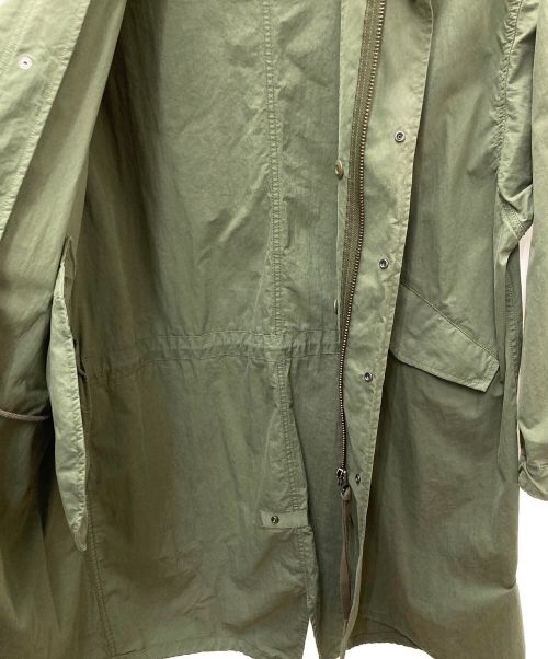 JOURNAL STANDARD（ジャーナルスタンダード）JOURNAL STANDARD (ジャーナル スタンダード) M65フィッシュテール ミリタリー モッズコート カーキ サイズ:Mの古着・服飾アイテム