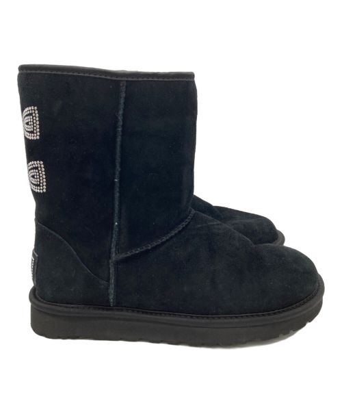 UGG（アグ）UGG (アグ) ムートンブーツ ブラック サイズ:24cmの古着・服飾アイテム