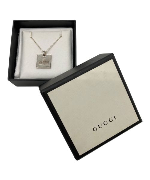 GUCCI（グッチ）GUCCI (グッチ) シルバーネックレスの古着・服飾アイテム