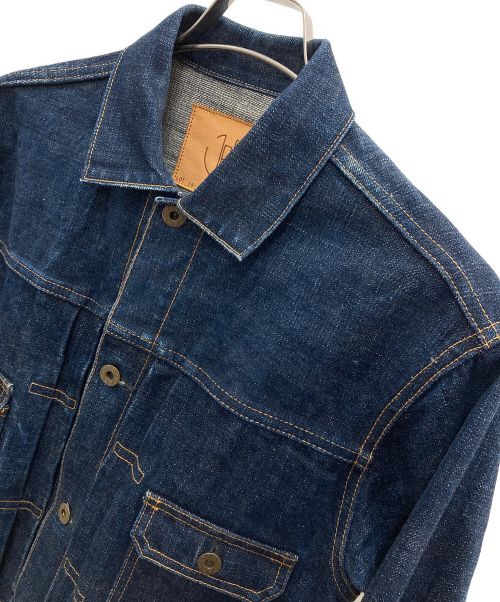 JAPAN BLUE JEANS（ジャパンブルージーンズ）JAPAN BLUE JEANS (ジャパンブルージーンズ) デニムジャケット ネイビー サイズ:40の古着・服飾アイテム