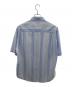 BEAUTY&YOUTH (ビューティーアンドユース) 半袖シャツ ブルー×グレー サイズ:L：5000円