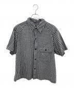 THE CORONA UTILITYコロナユーティリティ）の古着「半袖シャツ」｜ブラック×グレー
