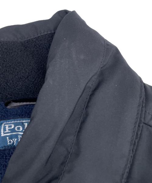 POLO RALPH LAUREN（ポロ・ラルフローレン）POLO RALPH LAUREN (ポロ・ラルフローレン) フリースジャケット ブラック×ネイビー サイズ:XLの古着・服飾アイテム